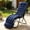 Blue, variant on Patio Lounge Chair Cushion, Waterproof Lounge Chair Cushion, Thickened 67 x 19 x 4 Inch Zero Gravity Chair Cushion for Outdoor Indoor Furniture, Home and Office, Wine red (Only Cushion)