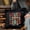 Black, variant on John 3 16 Zippered Totebag, Christian Bible Verse Canvas Bag, Faith Inspired Church Tote