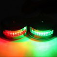 thumbnail image 5 of Pair 12V/24V LED Navigation Light Red Green Sailing Spot Lamp for Marine Ship Boat Yacht, 5 of 5