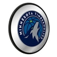 thumbnail image 2 of Minnesota Timberwolves 17.5" Modern Disc Mirrored Wall Sign, 2 of 5