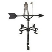Montague Metal Products WV-289-SI 200 Series 32 In. Swedish Iron Putter Weathervane