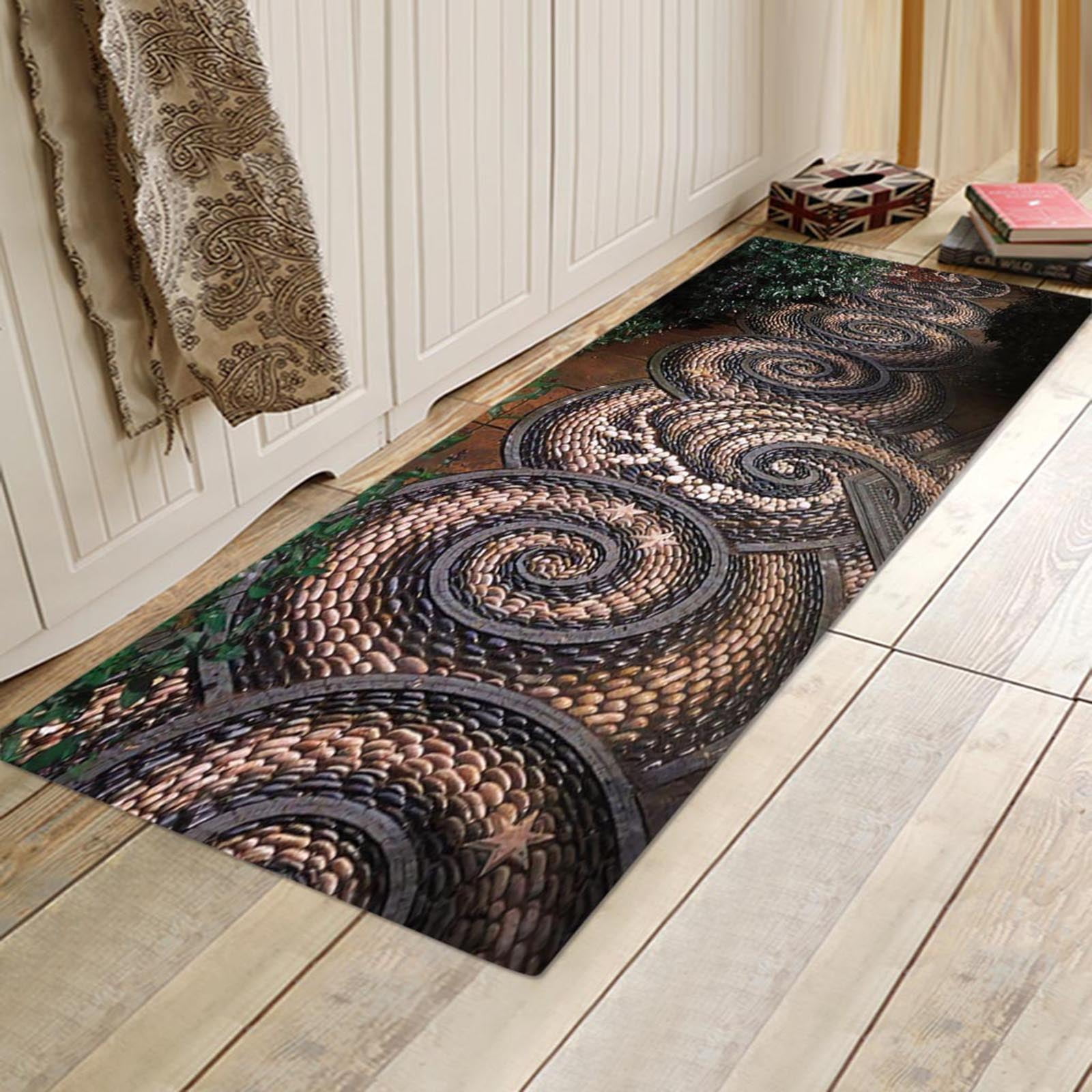 x 71" Mat Colorful Reusable Soft Mat Rug Grippers Rugs for