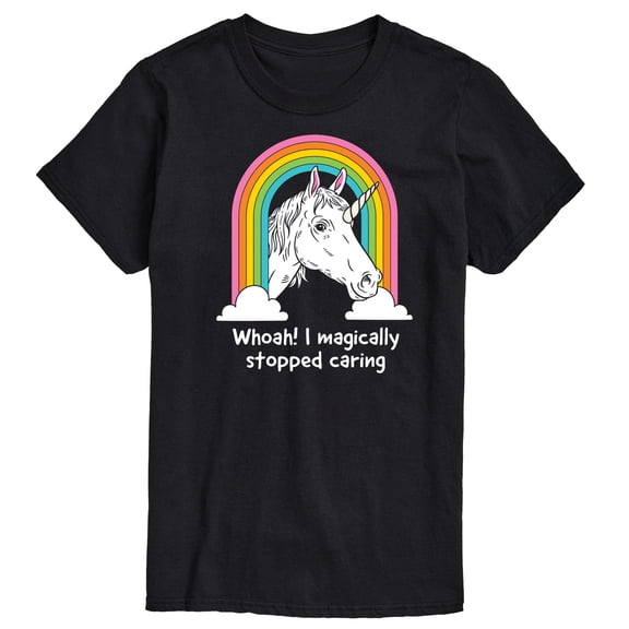 Instant Message - Magically Stopped Caring - Men's Short Sleeve T-Shirt