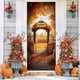 thumbnail image 4 of Cubierta de Puerta para El Día de Acción de Gracias de 89 X 198 Cm | Decoración Duradera de Poliéster para Puertas y Paredes | Decoración para Fiestas | Fácil de Instalar | Multiusos para Puertas de, 4 of 6
