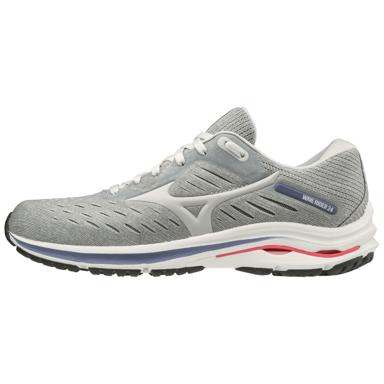 Mizuno Women s Wave Rider 24 Running Shoe Size 10 Lunar Rck Nimbus Cld 9R0a Walmart