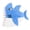 Blue and white, variant on Plush Shark Head Mask, Funny Cartoon Shark Full Head Costume Hat, Cosplay Party Photo Booth Prop for Halloween Carnival Stage Performance Novelty Dress-up Accessory