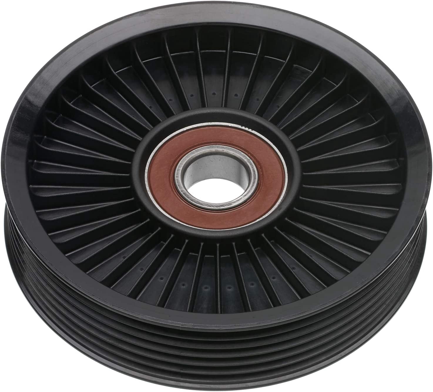 ACDelco Professional 38024 Flanged Idler Pulley Fits select: 1990-1995 CHEVROLET GMT-400, 1988-1995 CHEVROLET S TRUCK