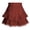 Wine, variant on TAGOLD Womens Skirt Solid Color Ruffle Elastic Waist Tiered Cake Skort Shorts