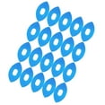 thumbnail image 4 of 20 cintas elásticas precortadas para parches deportivos, cintas de kinesiología, soporte muscular para correr, gimnasio, deportes y natación. azul, 4 of 10