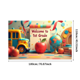 thumbnail image 3 of Colorful Welcome to 1st Grade Backdrop Banner, School Supplies Elements Decor, Party Background for First Grade Celebrations, Classroom Decorations, Photo Booth Props, Back - to - School Parties, 3 of 8