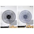 thumbnail image 3 of Safety Fan Cover Kid Baby Finger Protector, 2 Pack Washable Mesh Cover with Adjustable Safety Buckle Suitable for Stand Fan Floor Fan Table Fan Clip Fan, Black, 45cm Diameter, 3 of 7