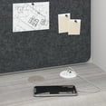 thumbnail image 4 of Hustle 60W 2 Person Cubicle Desk with Storage in White/Gray - Engineered Wood, 4 of 6