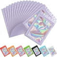 13 Size Thicken Ziplock Bags Holographic Laser Color Plastic Pouch for