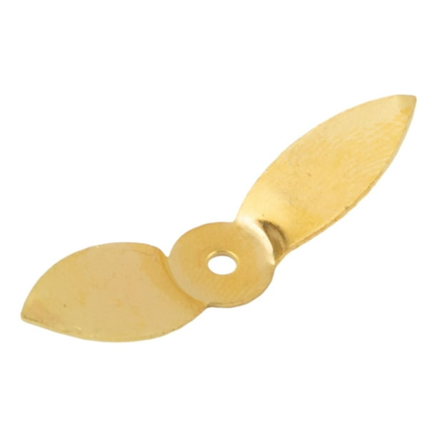 10Pcs Prop Blades Propeller Style Spinner Blades DIY Topwater Lures Spin  Blades 