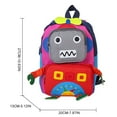 thumbnail image 4 of EIMELI Student Backpack Cartoon Robot Large Capacity School Bag Travel Backpack for Kid, 4 of 5