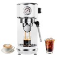 thumbnail image 1 of Cafetera Espresso Atatix 20 Bar con Espumador de Leche 1.3L Blanca, 1 of 9