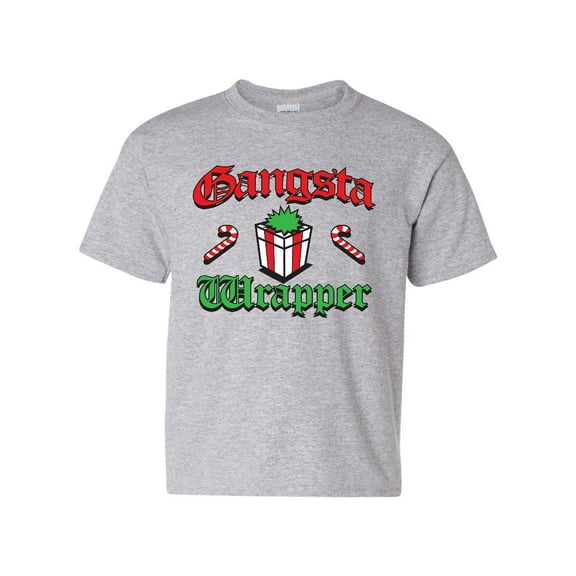 Artix - Big Boys T-Shirts and Tank Tops, up to Big Boys Size 24 - Christmas Wrapper