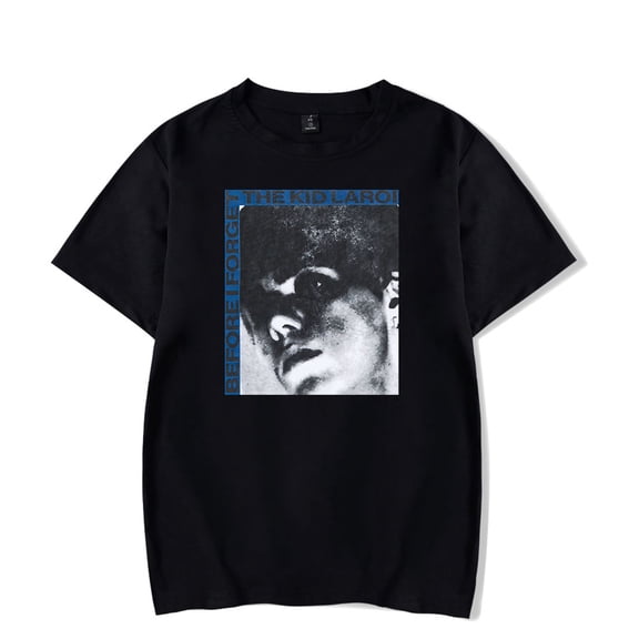 The Kid LAROI BIF Face Tee Unisex Crewneck Short Sleeve Casual Streetwear T-shirt