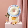 thumbnail image 5 of Cojín de protección para la cabeza de bebés, sensación cómoda, transpirable, suave, Protector de cabeza para niños pequeños, cojín tipo 1, tela de malla, 5 of 5