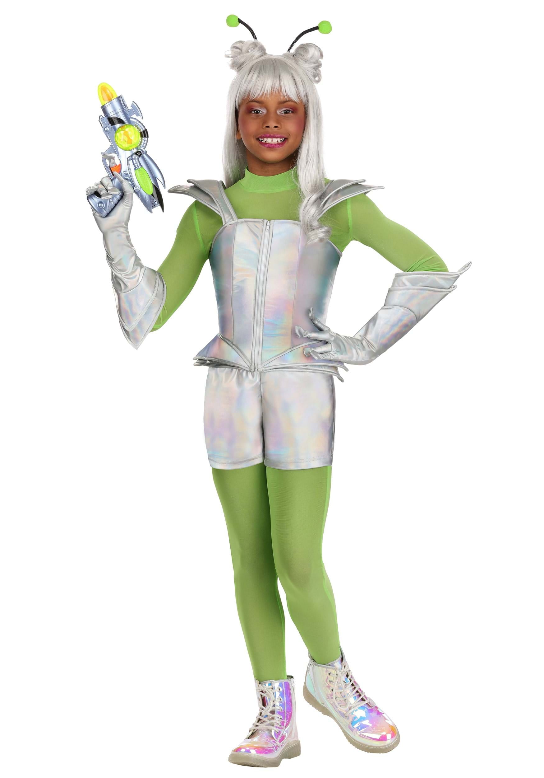 Girl's Galactic Alien Kiddo Costume - Walmart.com