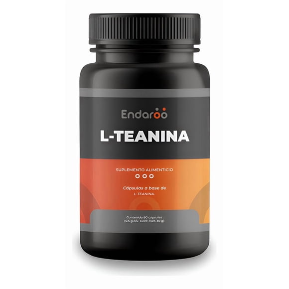 L- Teanina 500 Mg - 60 Cápsulas Sin Sabor