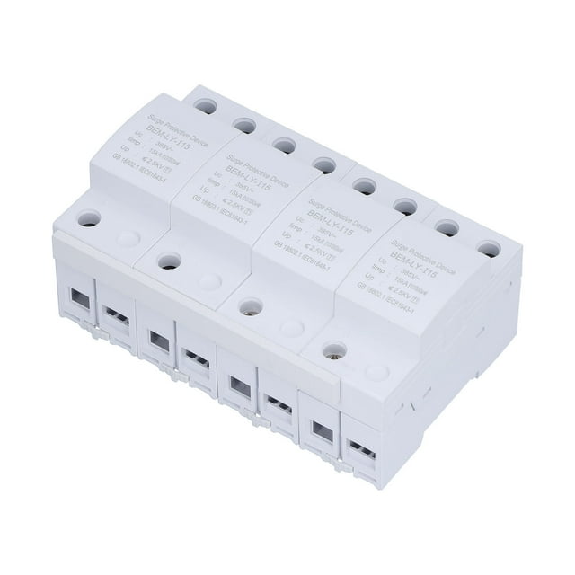 Dispositivos De Protección Contra Sobretensiones, Dispositivo Protector Contra Sobretensiones 15KA 4P Nivel 1 220 V/385 V Para Exteriores Para Edificios Para El Hogar