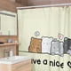 thumbnail image 1 of Cortina de Baño Impermeable Grande con Diseño de Ositos Amarilla para Regadera Juana Gallo, 1 of 7