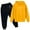 Yellow, variant on Boys Tracksuits Bow Graphic Hoodies and Joggers Pants Set Jogger Set Regular Fit Hoodie Sets 2 Pieces Boys Sweat Suit Back To School Clothes for Boys