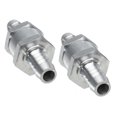 thumbnail image 2 of justharion Check Valve Pneumatic Fitting Quick Waterproof Lightweight One-way Valves Coupling Connector Durable Coupler for Air Compressor 10MM, 2 of 5