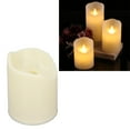 thumbnail image 4 of Candlestick Light, Warm Lights Flameless Candle Safe Plastic Vivid Design Electric  For Party Large,Medium,Small, 4 of 8