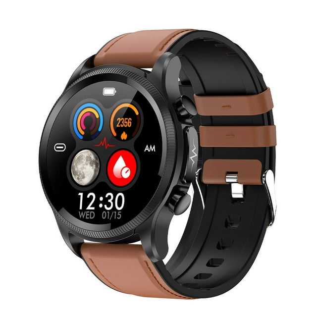 Montre Intelligente E400 en Temps Réel, Température Corporelle, Aspiration Magnétique, Rappel d'Information, Étanche