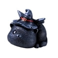 thumbnail image 4 of Estatua de gato de resina, recuerdo para amantes del té, decoración del hogar B, 4 of 9