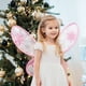 thumbnail image 3 of Ala de hada para niñas, ala de hada y mariposa con corona de princesa, varita mágica, disfraz para disfraces de hadas, recuerdo de fiesta de princesa, 3 of 7