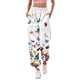 thumbnail image 1 of Gibobby Pantalones de invierno para mujer termicos Pantalones de chándal con estampado inferior para mujer Bolsillos Cintura alta Deportivo Gimnasio Ajuste (Blanco,G), 1 of 4