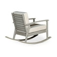thumbnail image 3 of DTY Outdoor Living Longs Peak Eucalyptus Deep Seat Rocker with Cushions, 3 of 5