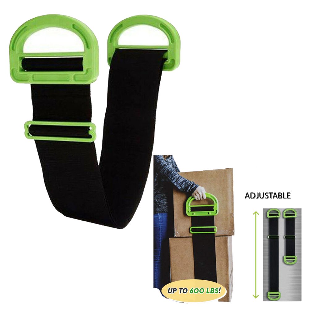 Clever Carry Adjustable Nylon Moving Lifting Carrying Box Strap Up To