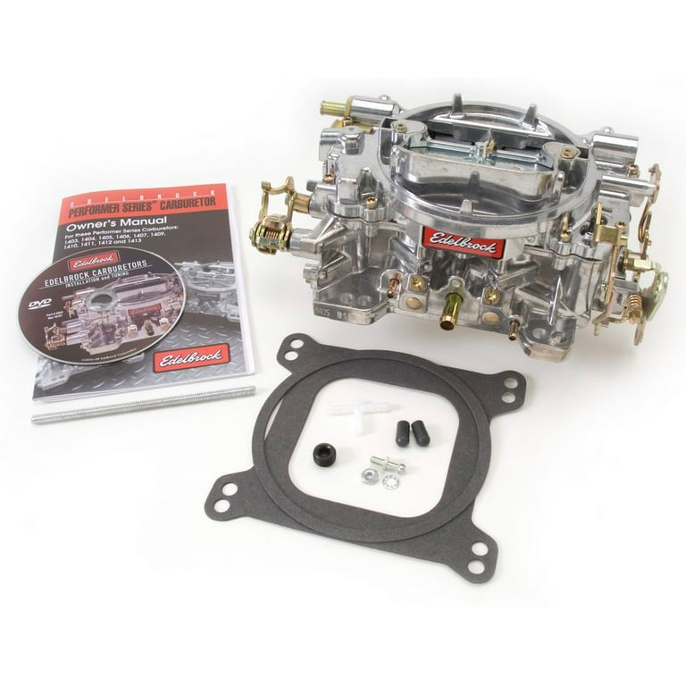 Edelbrock, Performer Series Carburetor, 1405, Silver - Walmart.com