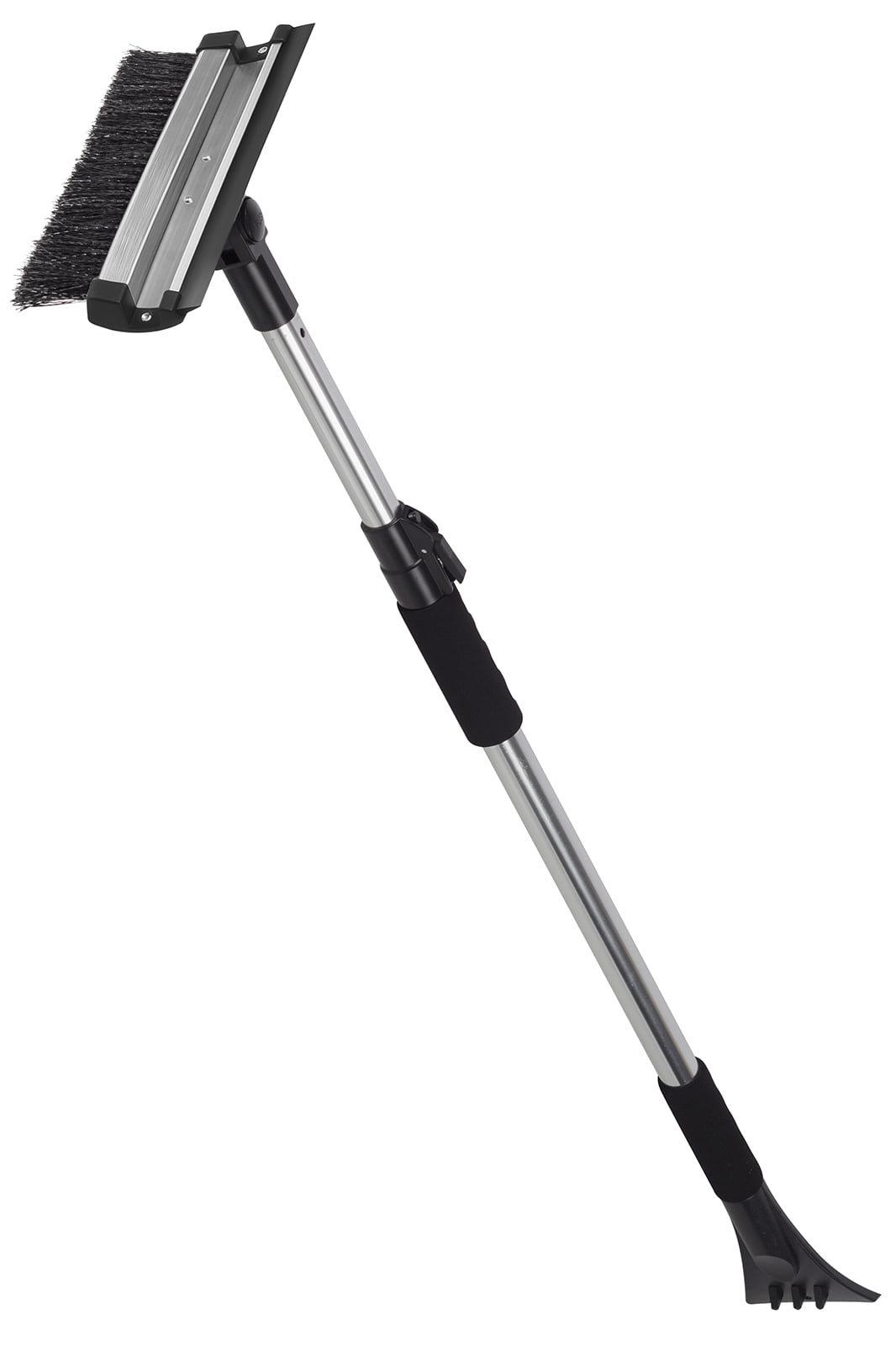 OxGord Snow Brush Ice Scraper Water Squeegee Extendable 3in1