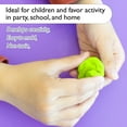 thumbnail image 3 of BAZIC Modeling Clay Sticks 4.8 Oz, 4 Fluorescent Colors, Non-Toxic, 4-Pack, 3 of 7