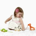 thumbnail image 6 of Hape: Push & Pull Giraffe - Orange - Wooden Toy, Push-Pull-Grab, Animal Play Figurine, String Cord Take Along Toy, Baby, Toddler & Kids Ages 1+, 6 of 8