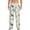 White, variant on Easter Rabbit Print Pajama Pants for Men,Men’s Pajama Bottoms,Mens PJ Pants with Pockets & Button Fly-X-Large