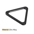 thumbnail image 4 of Uxcell Triangle Ring Buckle 25mm Inner Width Zinc Alloy Electroplated Matt Black 10 Pack, 4 of 5