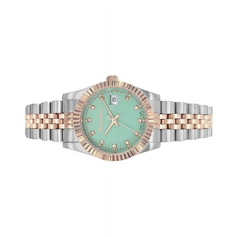 Mathey-Tissot Mathy III Quartz Green Dial Ladies Watch  display picture 2