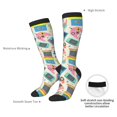 thumbnail image 4 of Balery Playing Video Games Calcetines novedosos Calcetines deportivos Calcetines hasta la rodilla Calcetines de algodón Calcetines originales y geniales, 4 of 6