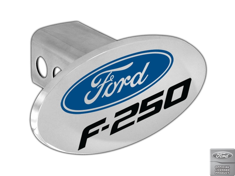 Ford F250 F250 Superduty Metal Trailer Hitch Cover Plug
