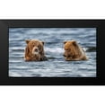 thumbnail image 2 of And Wei, Siyu 14x10 Black Modern Framed Museum Art Print Titled - The Look, 2 of 5