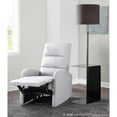 thumbnail image 3 of LumiSource Light Grey PU Dormi Recliner Chair, 3 of 14
