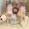 thumbnail image 3 of Clear Display Storage Rack for Living Room and Bedroom—Organized Transparent Shelf with Base for Easy Showcasing of Blind Boxes Figures and Collectibles, 3 of 4