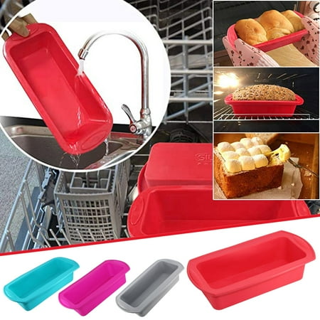 

WNG 1Pc Silicone Cake Mold Pan Muffin Chocolate Pizza Baking Tray Mould