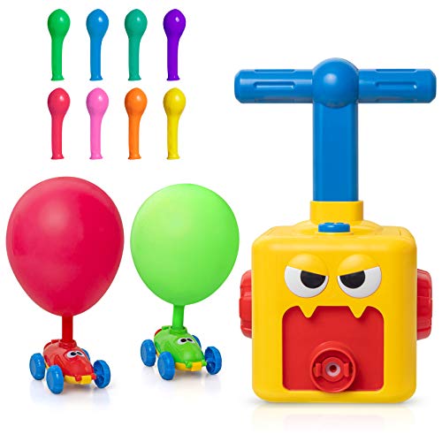 Balloon Launcher Car Toy Set Balloon Car Balloon Powered Car